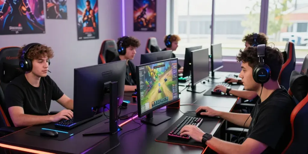 Engaging online gaming environment showcasing players' excitement in a competitive setting, featuring rokok88.