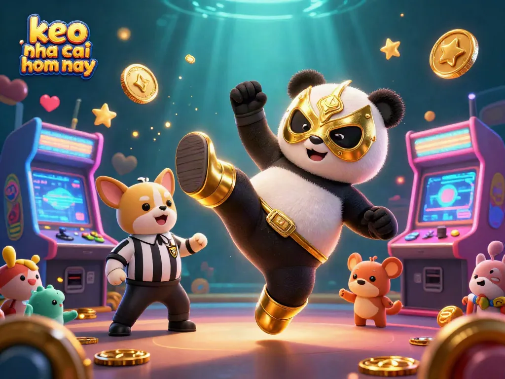 Analyze keo nha cai hom nay odds with excited animal spectators and gaming elements.