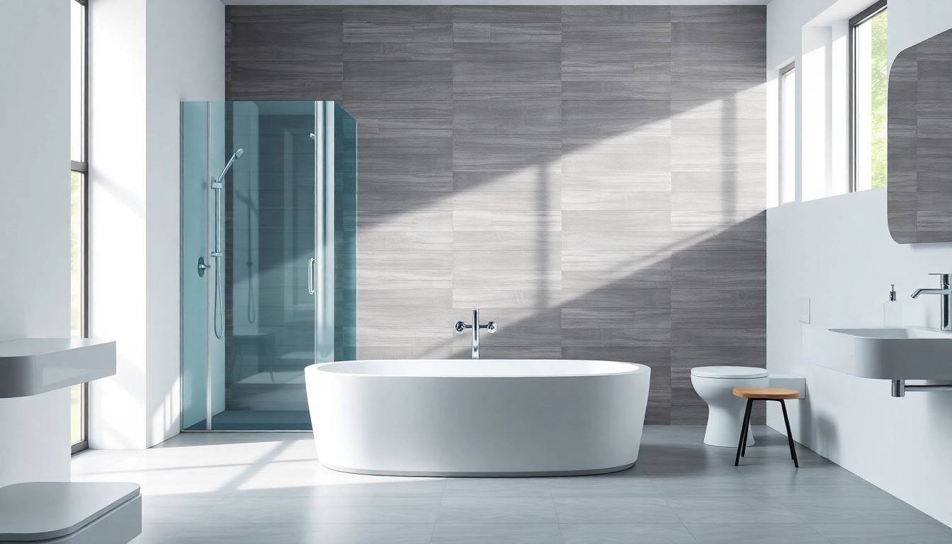 Duschkabine 80x80 in modernem Badezimmer-Setting mit stilvollem Design.