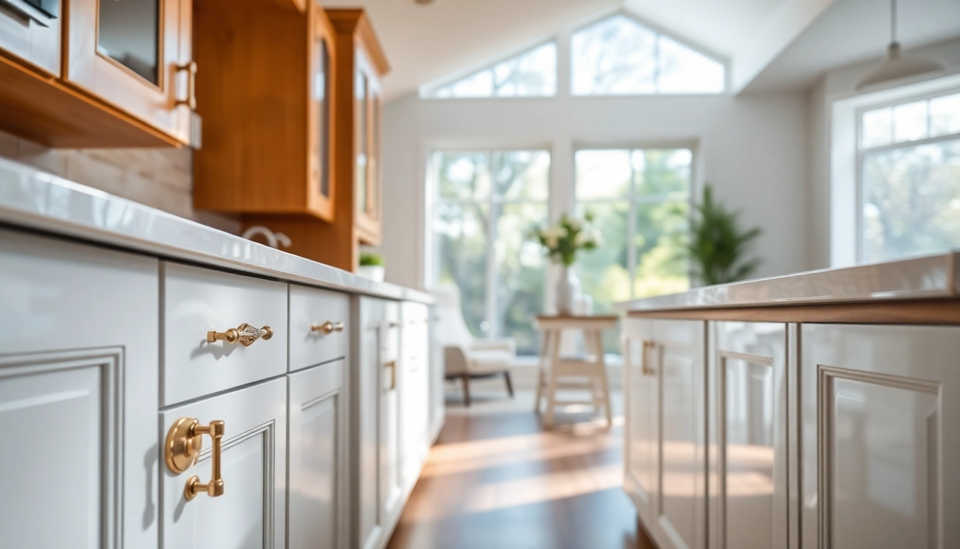 Showcase of Cabinet Refacing Largo FL with beautifully remodeled kitchen cabinets and inviting atmosphere.