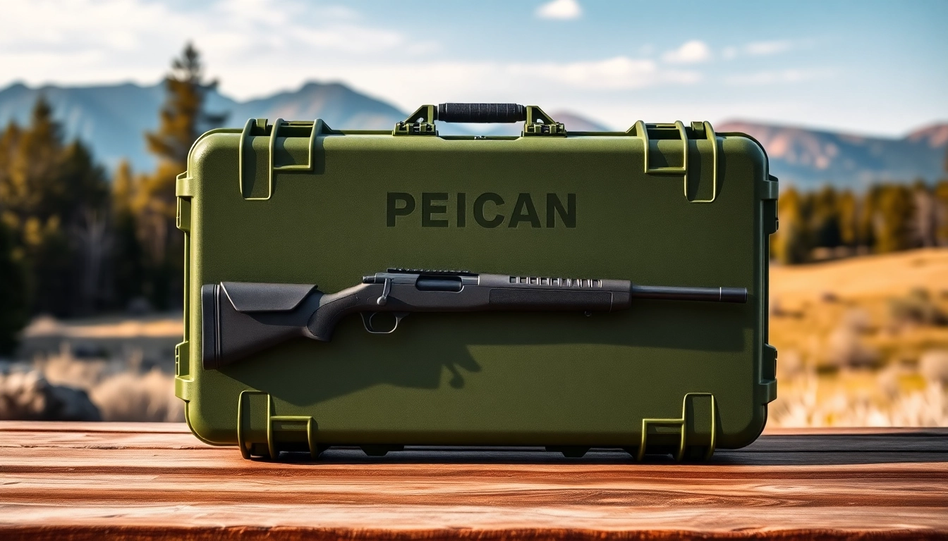 Shop a durable pelican gun case for sale designed for ultimate protection and outdoor adventures.