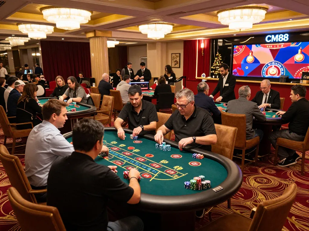 Experience thrilling gameplay at CM88 com during New Year celebrations with lively casino action