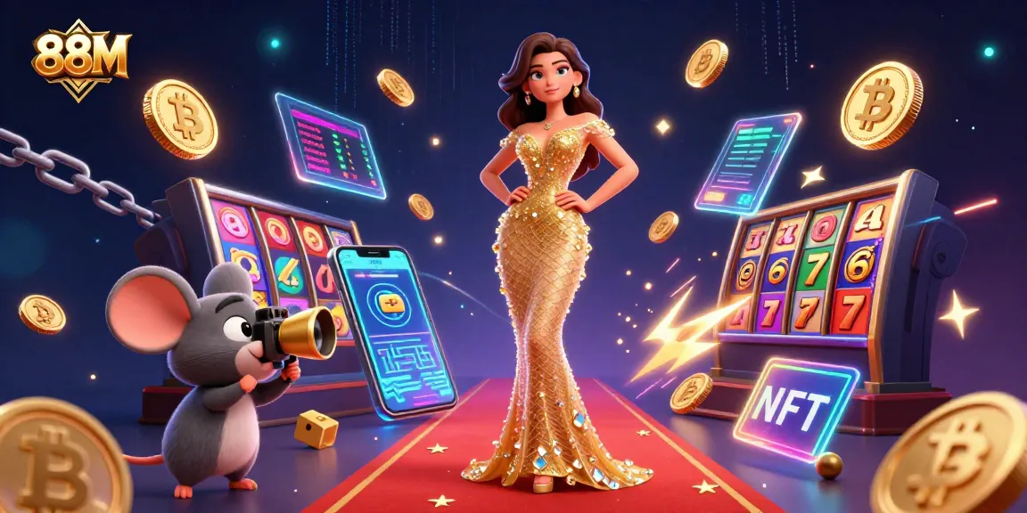 Engage with 88M's thrilling casino experience featuring stunning characters and dynamic gambling elements.