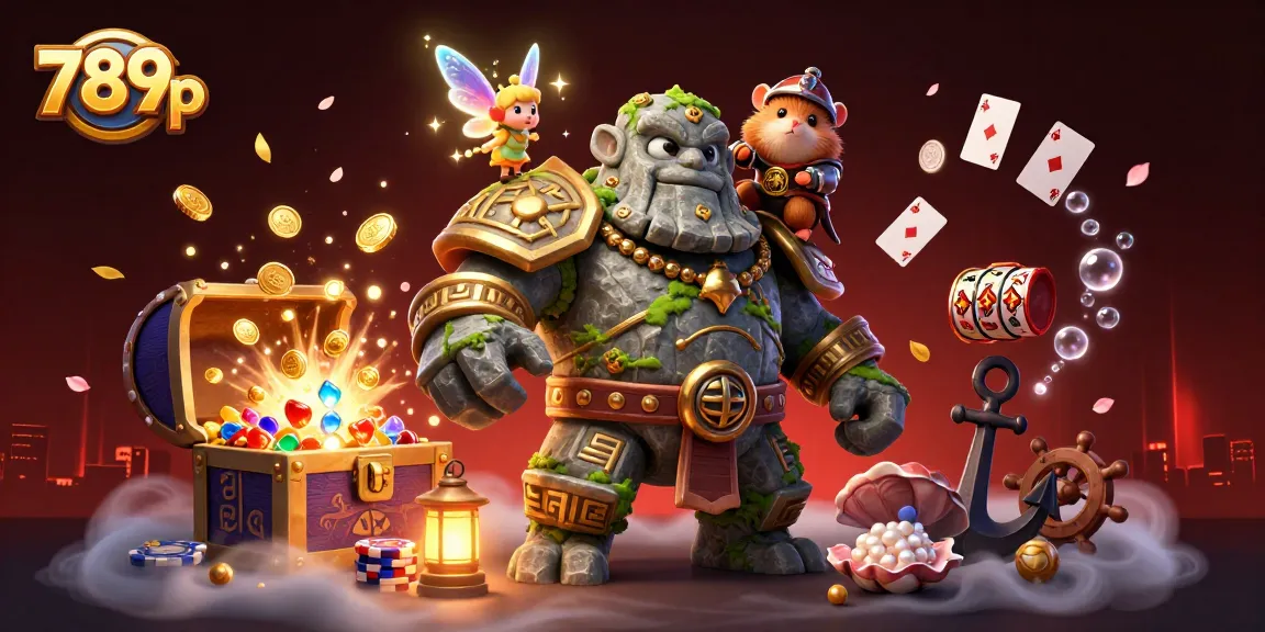 Experience the excitement of 789p with vibrant casino elements and magical characters in action.