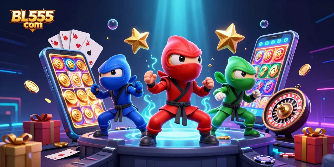 Engage with thrilling games at BL555 com, featuring ninja chameleons and winning jackpots.
