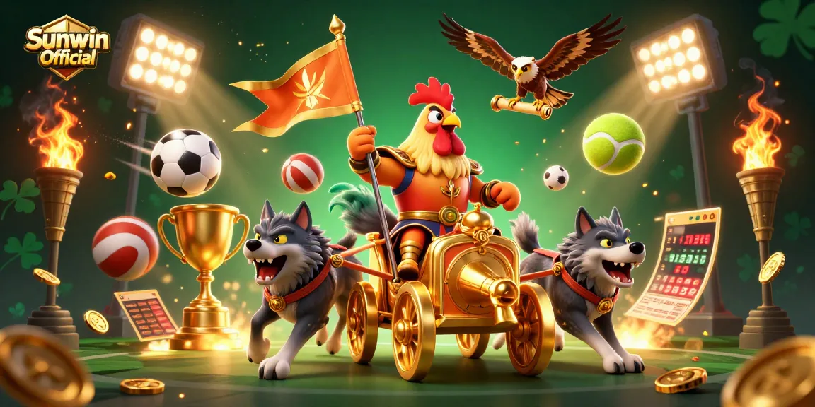 Engage with the thrilling Sunwin Official gaming scene showcasing dynamic action and vibrant visuals.